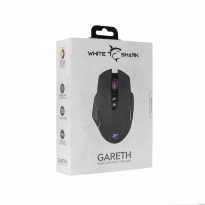White Shark GM-5009B GARETH-B gamer egér,fekete, 6400 dpi White Shark GM-5009B GARETH-B gamer egér,fekete, 6400 dpi